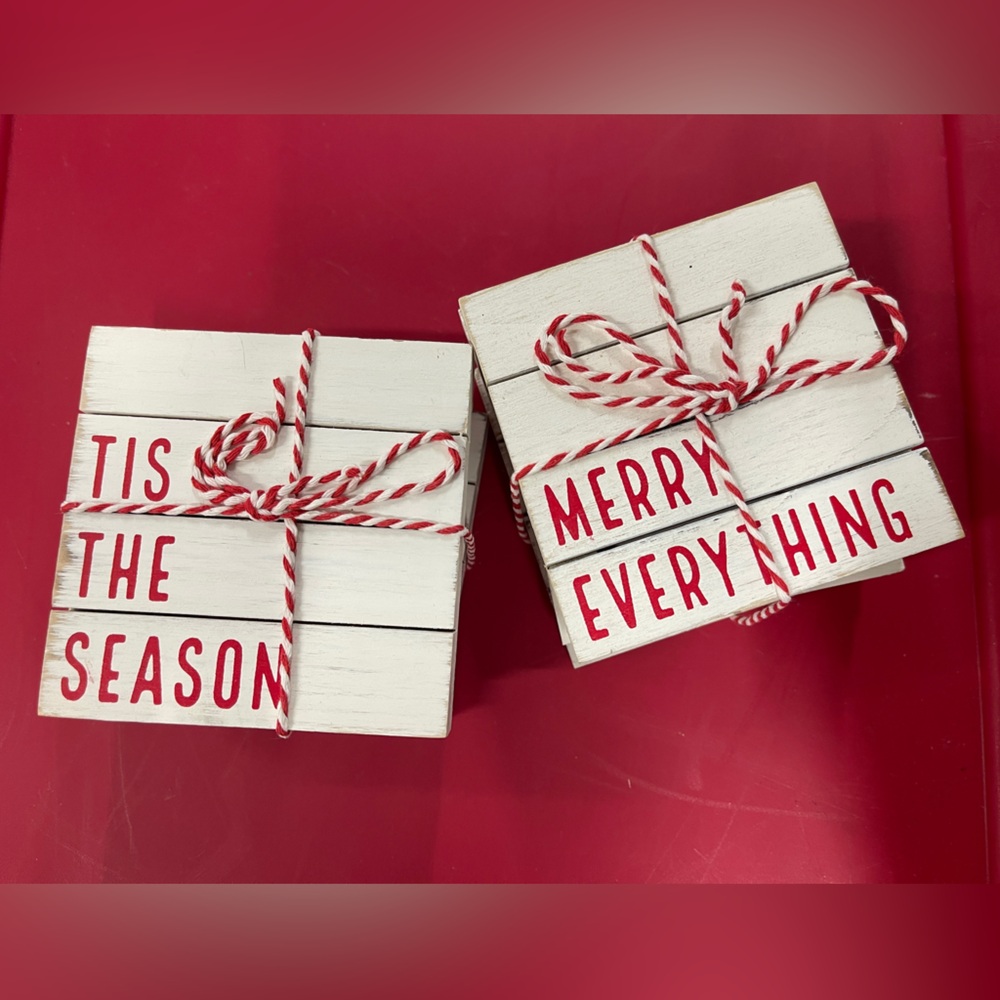 Holiday Coasters